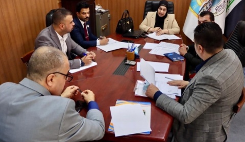 لجنة من وزارة التعليم العالي تزور جامعة كركوك