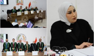 جامعة كركوك تناقش تأثير المخصب الحيوي والوسط الزراعي في نبات الورد الدمشقي