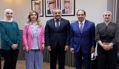 جامعة كركوك والجامعة الاردنية يبحثان التعاون العلمي والأكاديمي