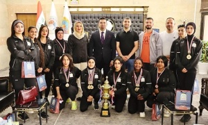 بعد حصولهم على المركز الثاني  .. رئيس جامعة كركوك يكرم الفريق المشارك في بطولة الجامعات العراقية
