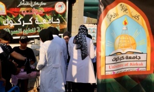 جامعة كركوك تباشر بتقديم خدماتها الطبية لزائري الأربعينية في كربلاء المقدسة