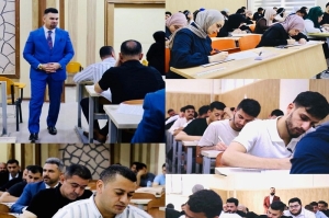 رئيس جامعة كركوك يهنئ الطلبة الخريجين